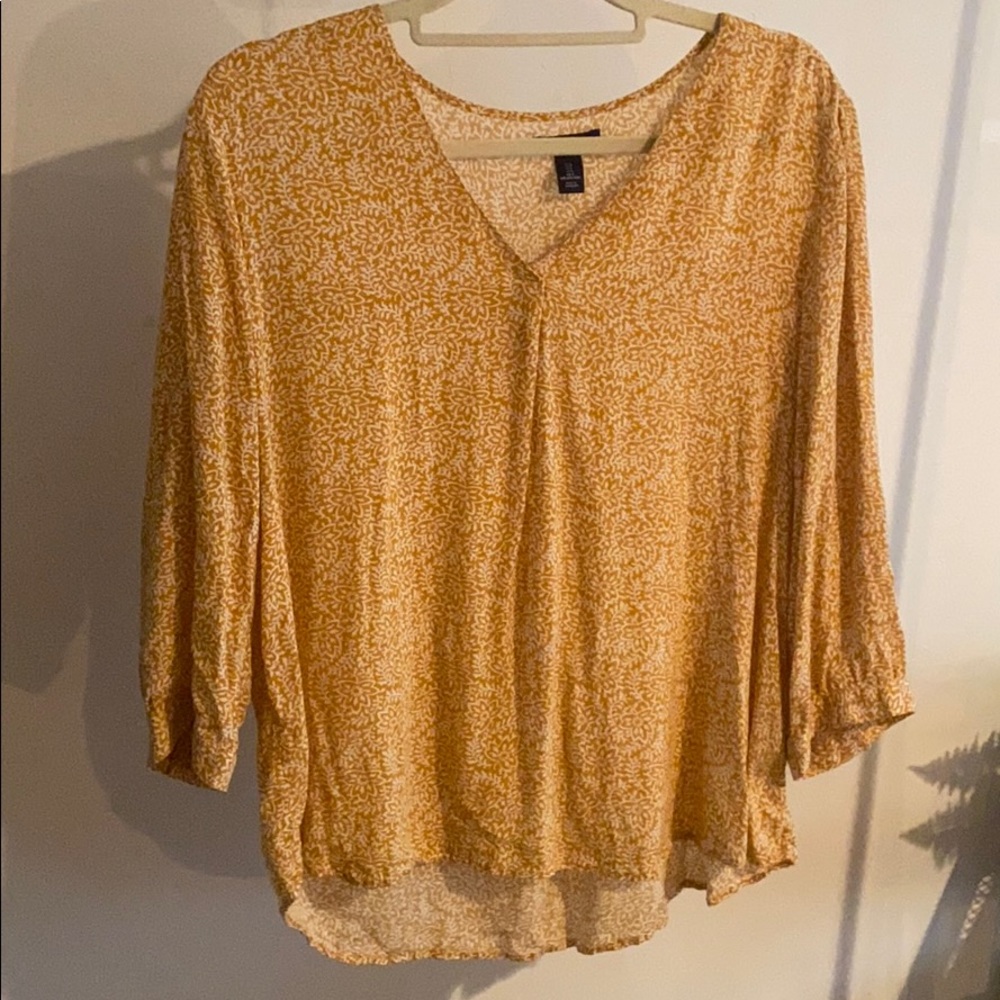 Yellow Blouse